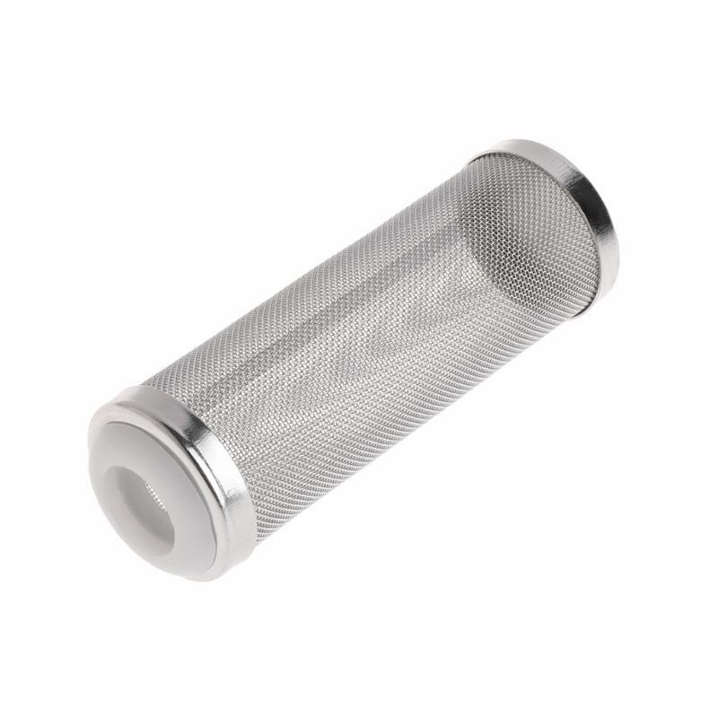 Edelstahl Aquarium Filter Eintrag Netz Garnelen Zylinder Aquarium Zufluss Einlass