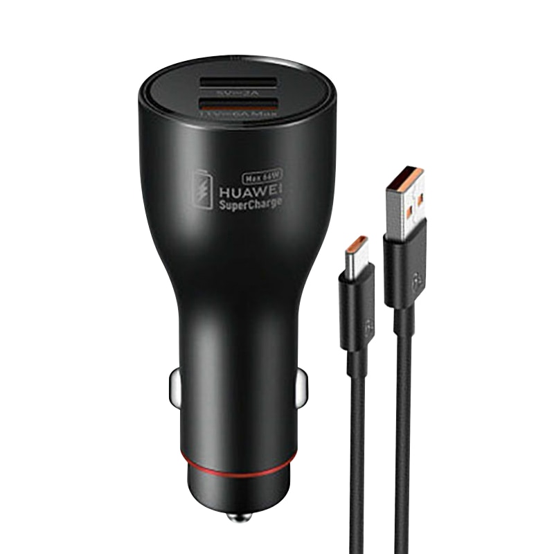 Huawei Car Charger SuperCharge 66W Max USB Type C Cable Original for Mate 40 RS Mate 40 Pro+ Mate 40 Pro Nova 8 Pro Nova 8 Nova