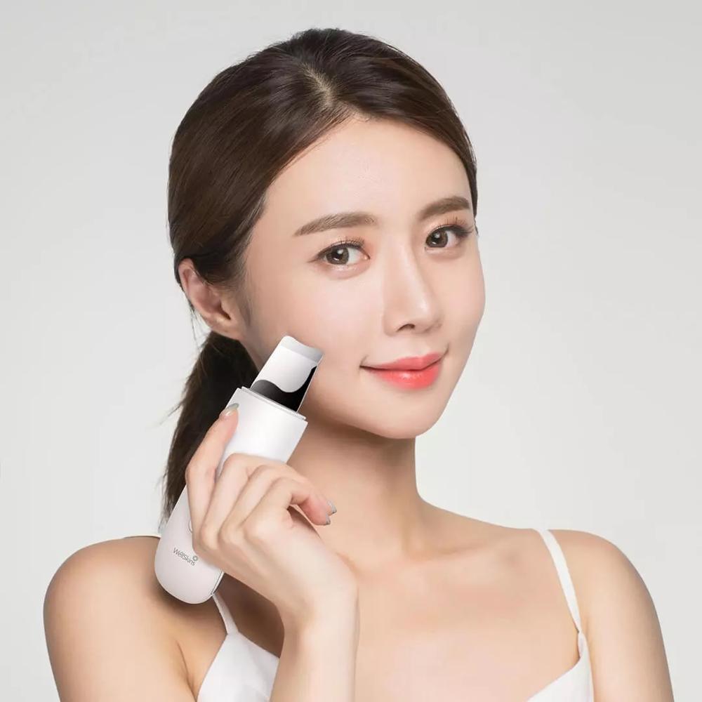 Xiaomi Youpin Ultrasonic Facial Skin Scrubber Deep Face Cleaning Peeling Skin Care Device Smart home Chip Beauty Instrument