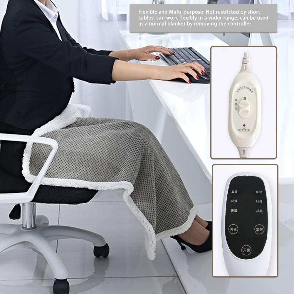 Physiotherapy Electric Heating Pad For Cramps Back Pain Double-sided Heating Blanket Washable Soft Warmth Heat Pad