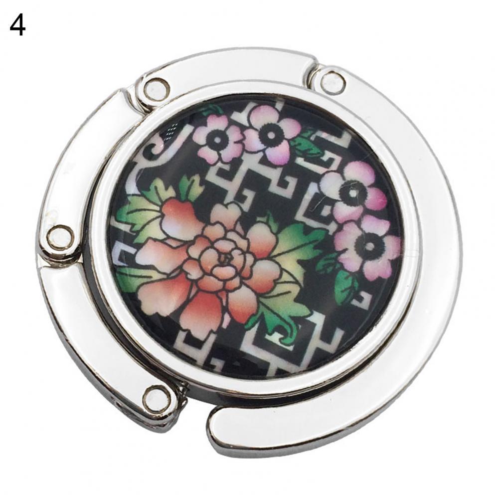 16 arten Schöne Metall Runde Handtasche Aufhänger Zink-legierung Handtasche Halter Runde Form für Hotel: 4