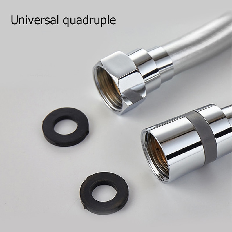 PVC Shower Hose High Pressure Thickening Anti-winding Smooth Shower Hose for Bath Handheld Shower Head Bathroom Accessories