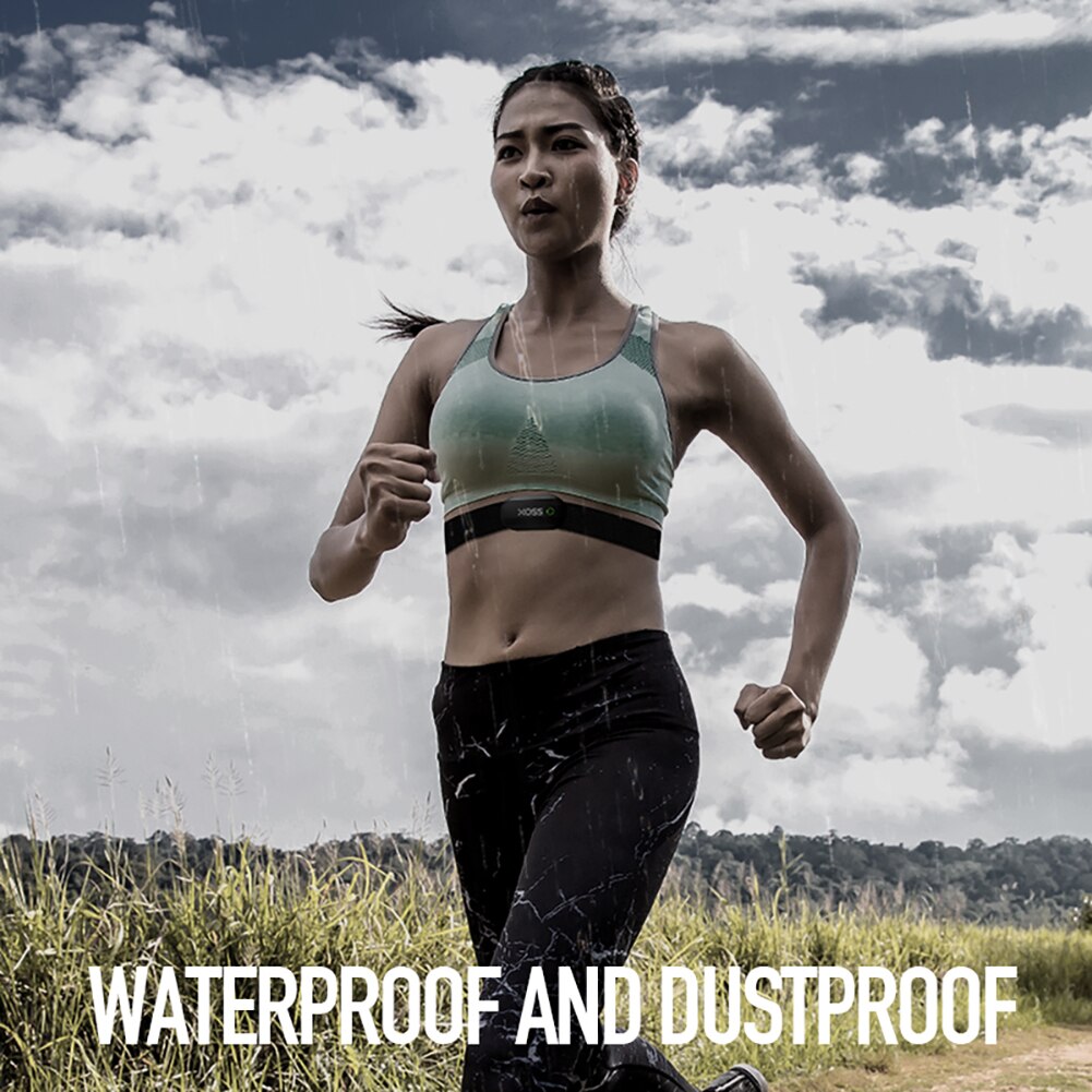 Waterproof Wireless Bluetooth ANT+ Heart Rate Monitor Chest Health Fitness Smart Sensor Heart Rate Monitor with Chest Strap