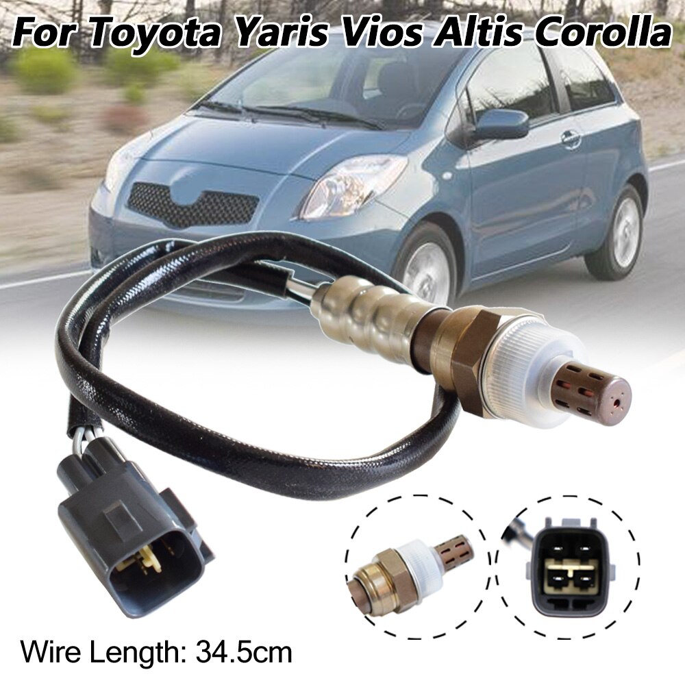 Sensor de oxígeno con sonda Lambda para coche, accesorio con índice de combustible y aire, para Toyota Yaris Vios Altis Corolla, años 89465 a 52380, 8946552380, 89465 y 52380