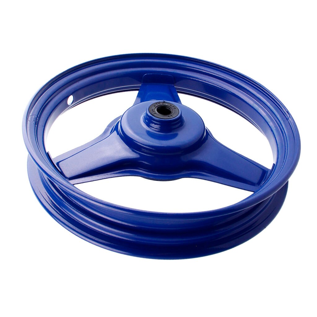Motorbike Parts Front Rim Wheel for Yamaha PY50 PW50 PEEWEE PY Blue