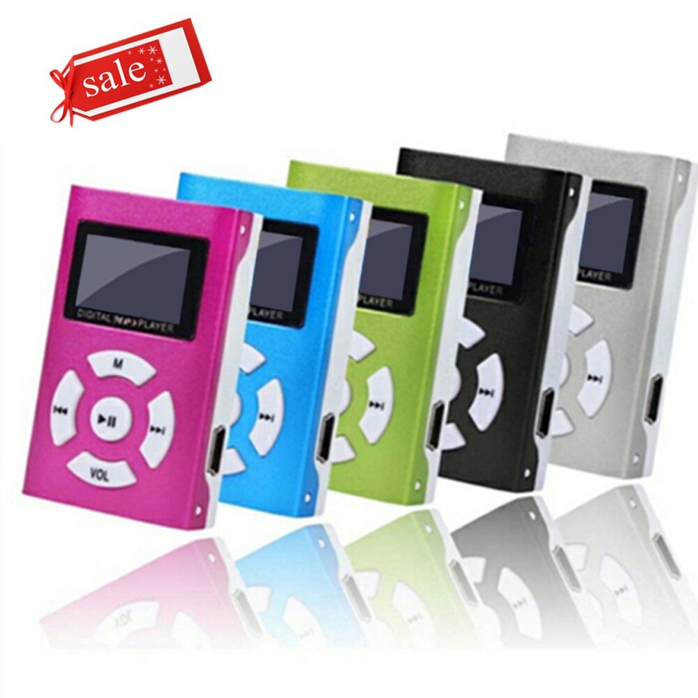 Best Selling Products USB Mini MP3 Player LCD Screen Support 32GB Micro SD TF Card Player Lcd
