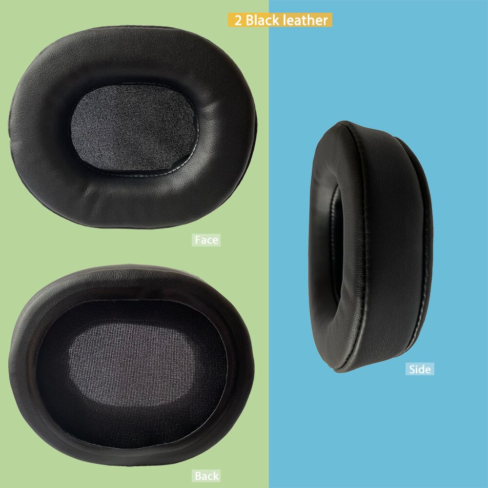 THOUBLUE-almohadillas de repuesto para auriculares Bluedio T6, T6S, T6C, T7, T7 +, cubierta de espuma viscoelástica
