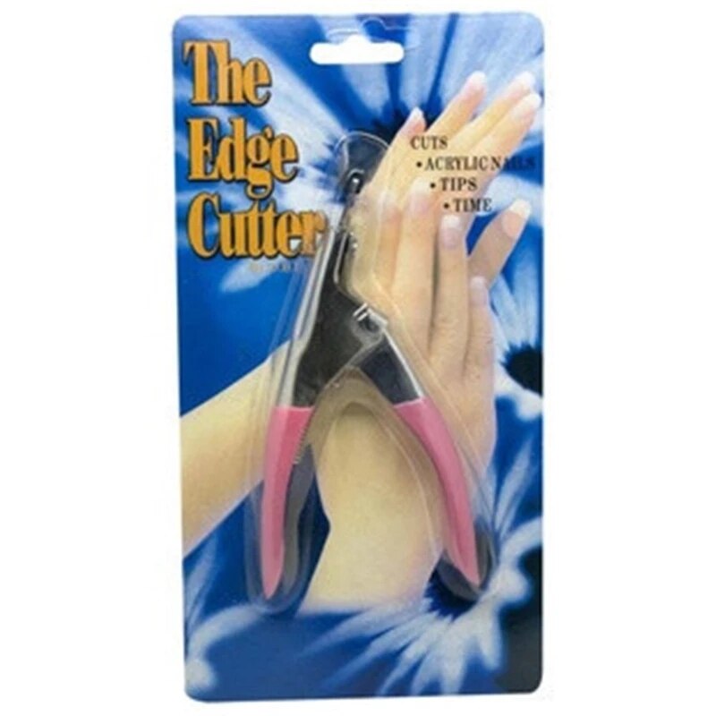 Cortaúñas postizas para uñas, cortaúñas de uñas postizas, cortador de bordes, pinzas de cutículas, Gel UV acrílico, herramientas de manicura