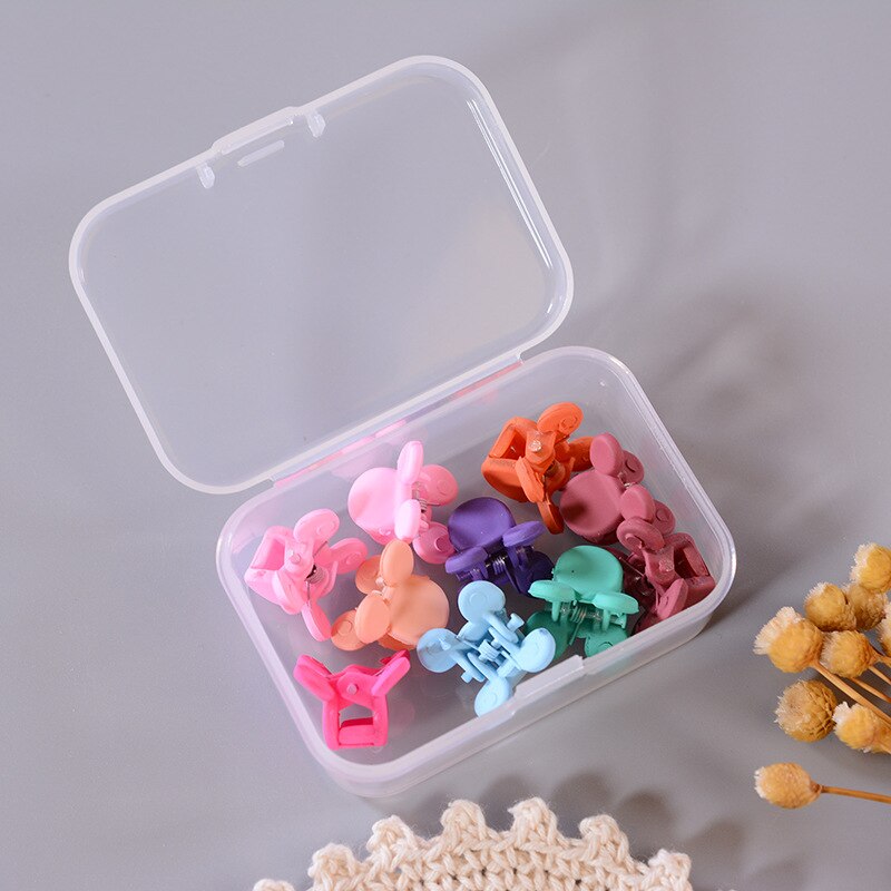 10-50 Stuks Candy Kleur Haar Claws Baby Meisje Haar Accessoires Gemengde Kleine Bloemen Clip Haar Pin Hoofdtooi: 13 10pcs