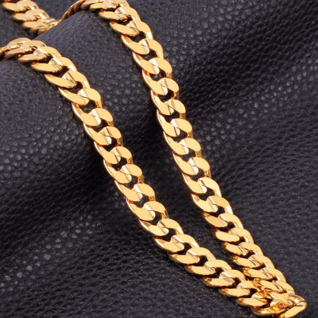 Pulsera de acero inoxidable para hombres y mujeres, brazalete de Hip Hop, joyería Punk cubana, cadena Punk, pulsera Punk para de Rock, cadena para la muñeca masculina, pulseira