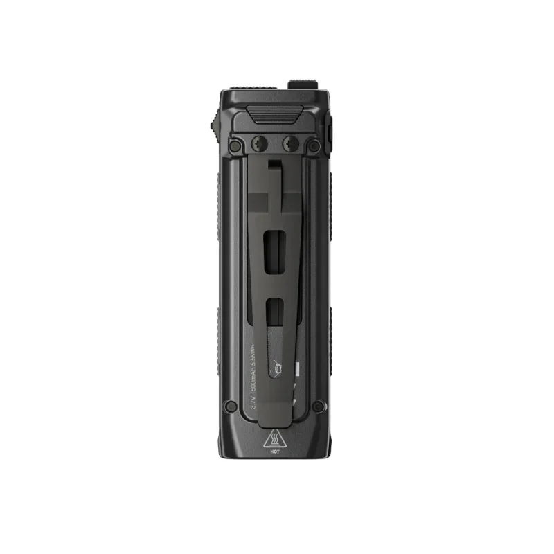 NITECORE EDC23 USB-C linterna táctica recargable pantalla OLED 2 * LED 2500 lúmenes bolsillo pequeña antorcha EDC batería de Li incorporada