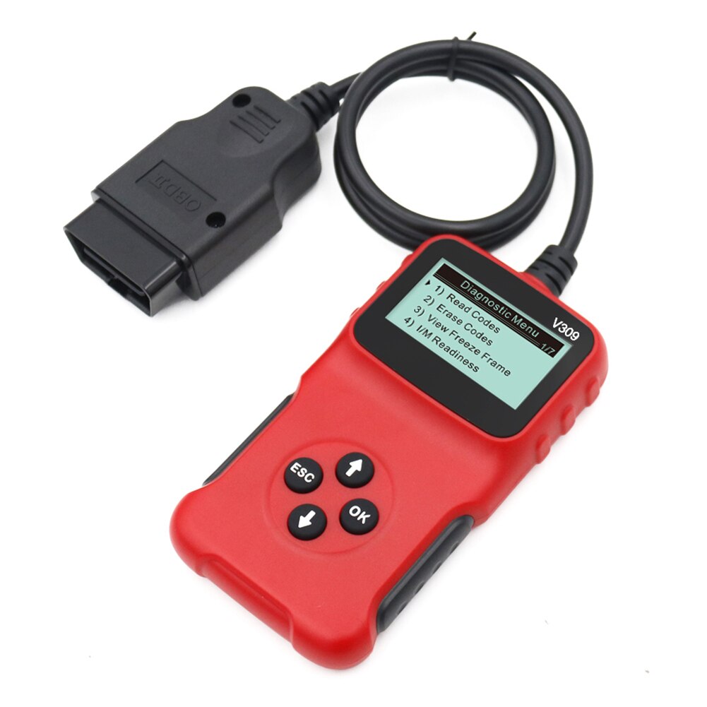 Universele Obdii Diagnostic Tool Scanner Code Reader Auto Code Scan Voor Alle 1996 En Nieuwere Obdii Conforme Voertuigen V309