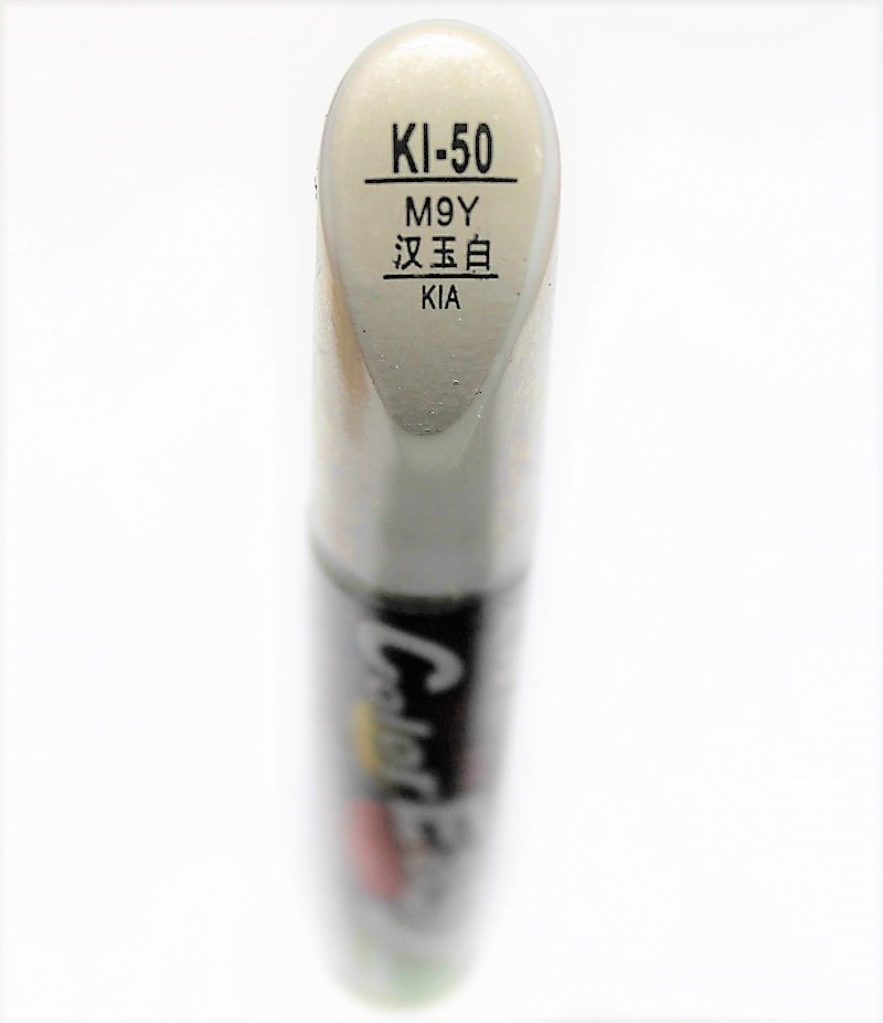 Auto kras reparatie pen, auto borstel schilderen pen witte kleur voor KIA K3