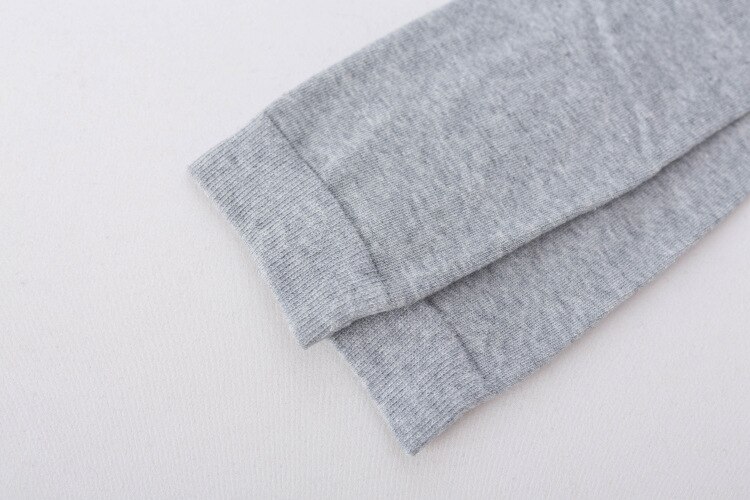 Fennasi dames dikke witte zwarte kousen sexy dijhoge sokken over de knie kawaii kousen vrouwelijke katoenen kniekousen: Grijs