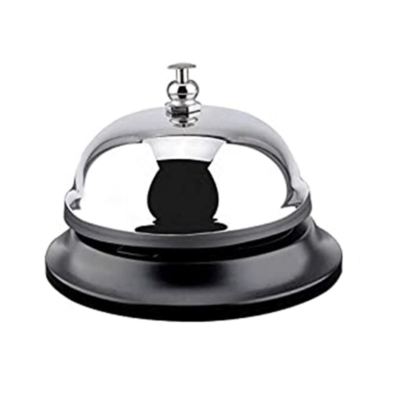 Comptoir de bar de restaurant en métal pour envoyer de la nourriture et appeler une seule cloche d'information 4 cloches d'information