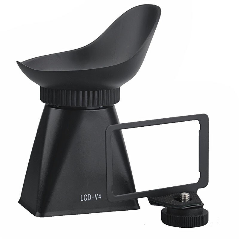 V4 LCD Viewfinder 2.8x 3" Magnifier Eyecup Hood Rubber Eyecup for SONY NEX-3 NEX-5 NEX-5