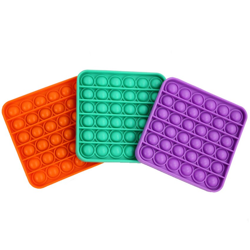 Pop Push Blase Zappeln Spielzeug Erwachsene Stress Relief Spielzeug Antistress PopIt Weiche Squishy Anti-Stress Lustige Sensorischen Benötigen spielzeug