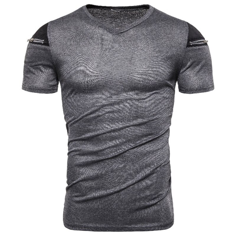 Fitnesscentre tøj herre kortærmet t-shirt bodybuilding fitness t-shirt herre sportslig t-shirt stor størrelse toppe t-shirts