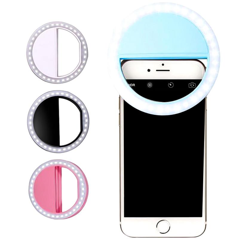For Phone Len LED Fill Light Portable Universal Selfie Light Flash Lamp LED Light Ring