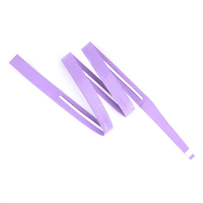 Portátil nenhum deslizamento raquete sobre apertos de tênis badminton varas esporte ginásio anti deslizamento absorção raquete alça fita overgrip: purple