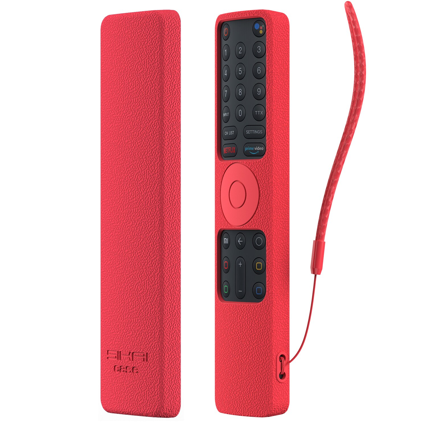 SIKAI-funda de silicona a prueba de golpes para xiaomi 4s, control remoto inteligente por bluetooth, wifi, para mi 4s: Red