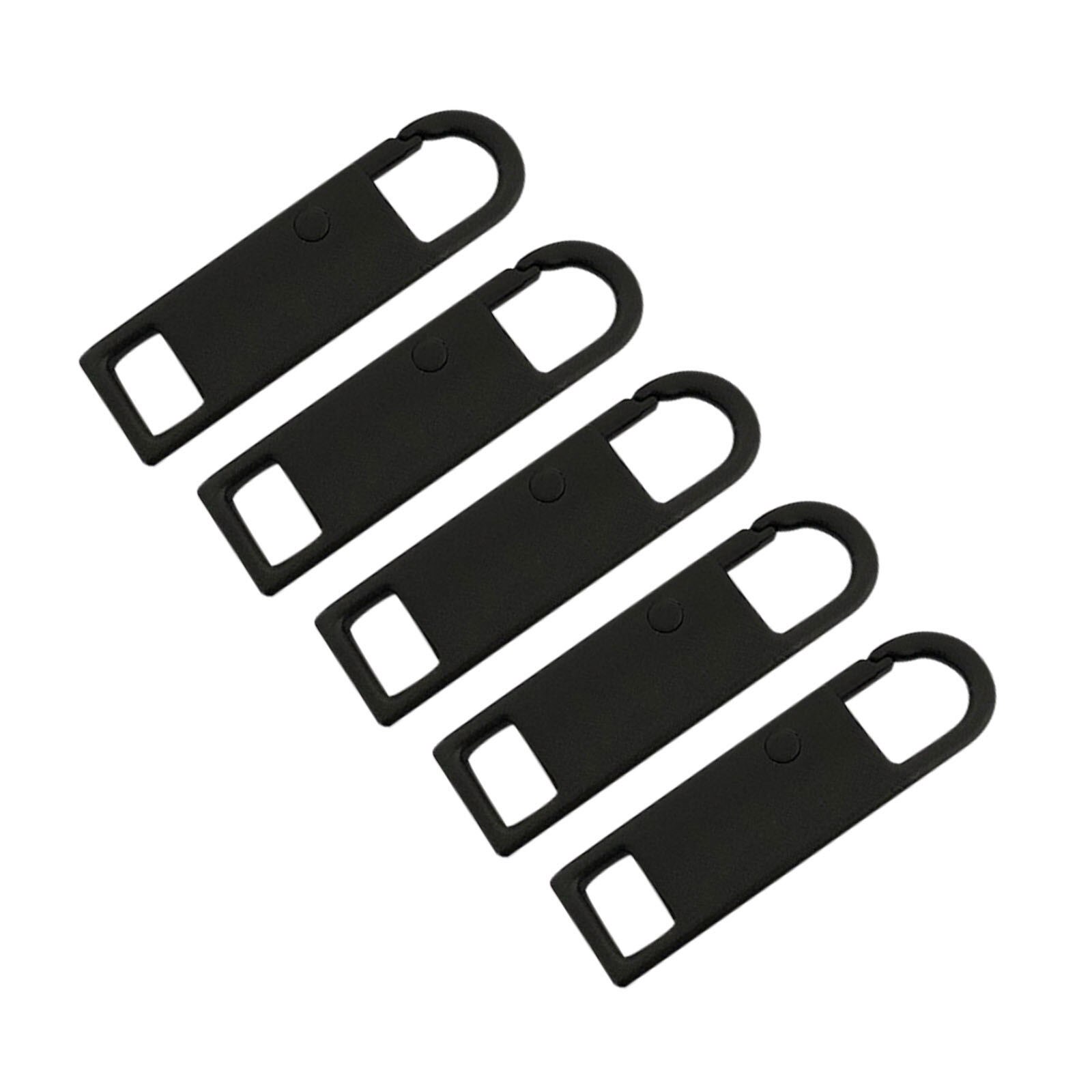 Universal Detachable Zipper Puller Set Removable Multifunctional Zipper Head Zipper Lightning Repair Kits zamki błyskawiczne: 5PCS C
