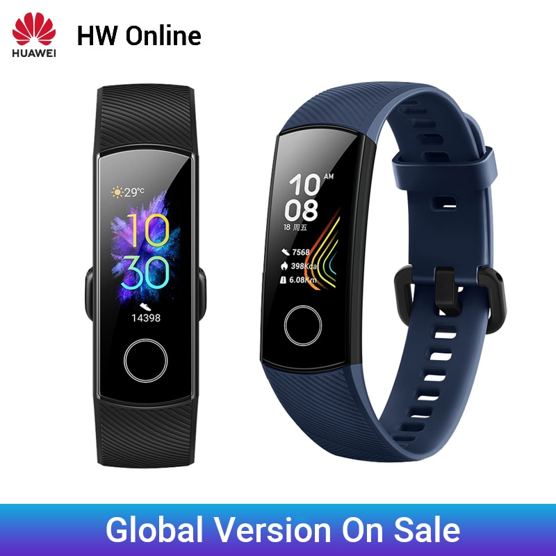 Huawei Honor band 5 Global Version smartband AMOLED Huawei smartwatch heart rage ftness sleep tracker swiming sport trakcer gps