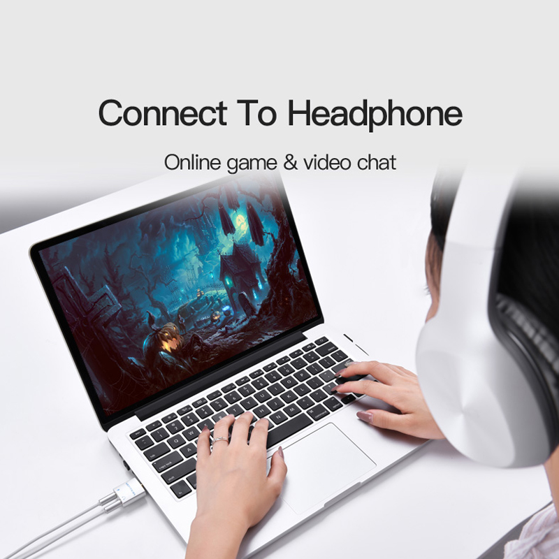 Drag 3.5mm Koptelefoon Audio Splitter Connector Adapter met microfoon 1 Male naar 2 Vrouwelijke Audio Adapter Voor Hoofdtelefoon PC mobiele Telefoon