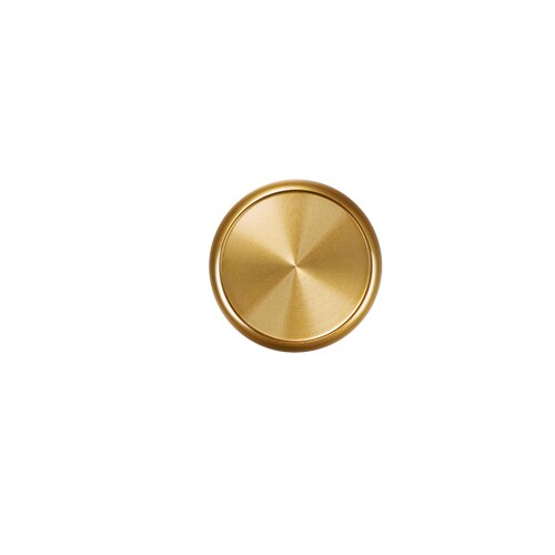 6pcs 38mm Boek Binding Levert Aluminium Binding Ring Gesp Paddestoel Gat Bindmiddel met Metalen Schijf Binding Losse- blad: gold
