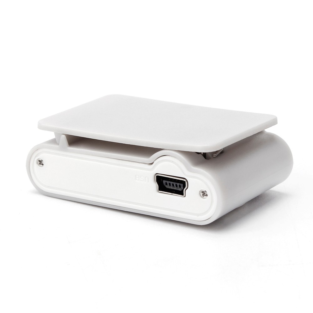 Binmer MP3 Player USB Clip Mini LCD Screen Support 32GB Micro SD TF Card