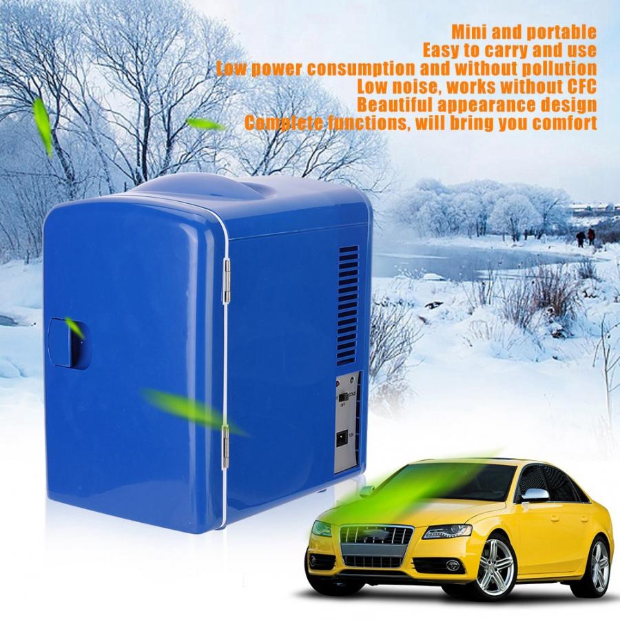 Auto Ref Model 12V 4L Mini Portable Car Refrigerator Multi-Functi... – Vicedeal