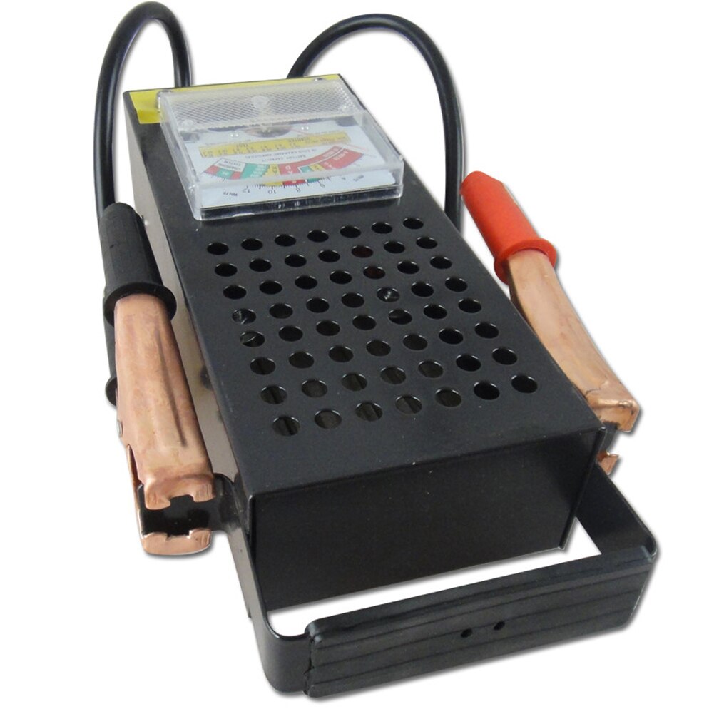 6V 12V Car Battery Tester Tool Portable 100Amp Metal Mechanics Tool Battery Load Tester Motorcycle Battery Tester Tool