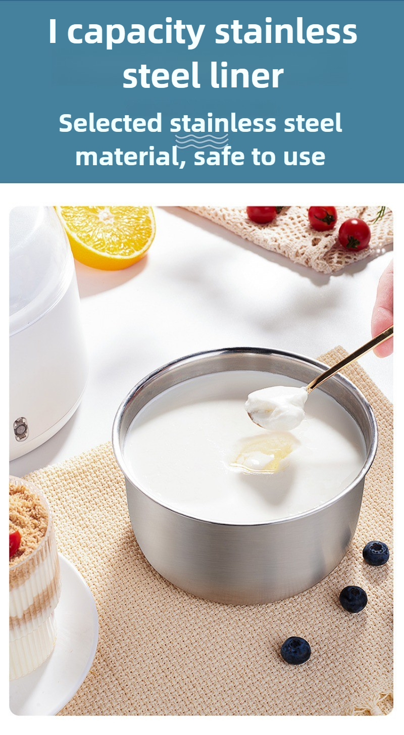 20W Energy-saving Large-capacity Yogurt Machine Home Fermentation Machine DIY Fully Automatic Constant Temperature Fermentation