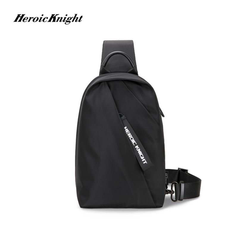 Héroïque chevalier hommes messagers poitrine sac multifonction sacs à bandoulière 9.7inchs Pad poitrine Pack pour hommes court voyage sac à bandoulière
