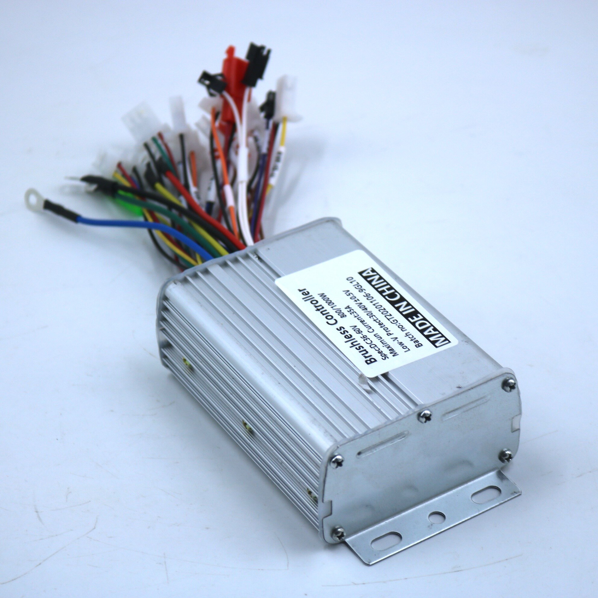 GREENTIME 9 Mosfet 36V/48V/60V 1000W 35Amax BLDC Motor Controller Electric Bike Tricycle Dual Mode Sensor/Sensorless Controller
