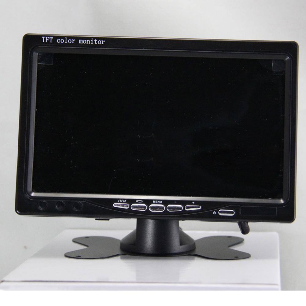 7Inch Tft Lcd Wired Auto Monitor Hd Display Wired Reverse Camera Parkeersysteem Display Voor Auto Achteruitkijkspiegel Monitoren
