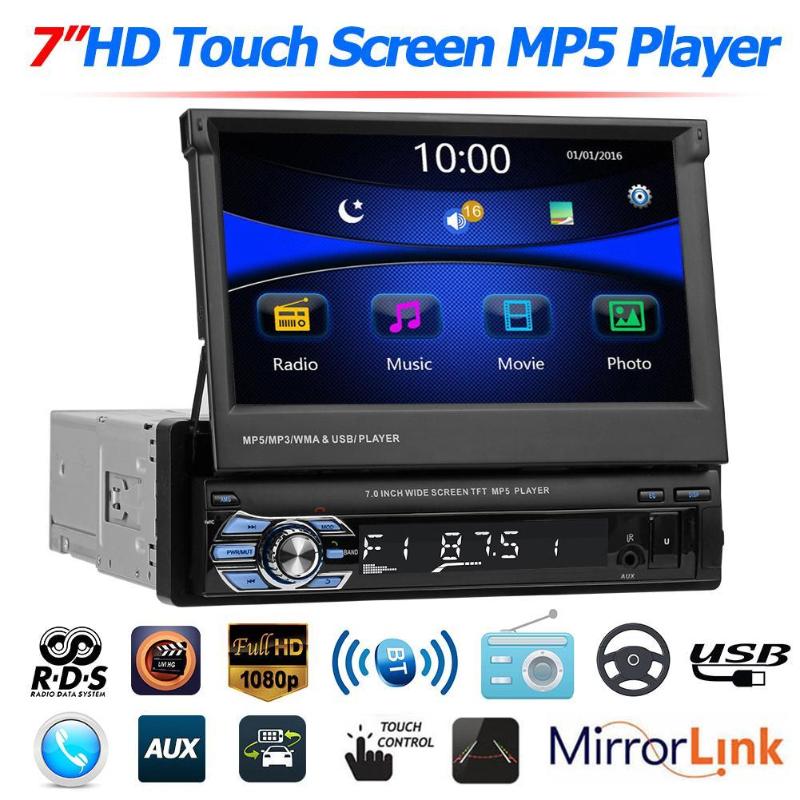 7'' SWM 9601G Upgraded Car Stereo MP5 Player Navi RDS AM FM Radio+ Map MP5/MP3 Player Car Electronics Bluetooth Auto