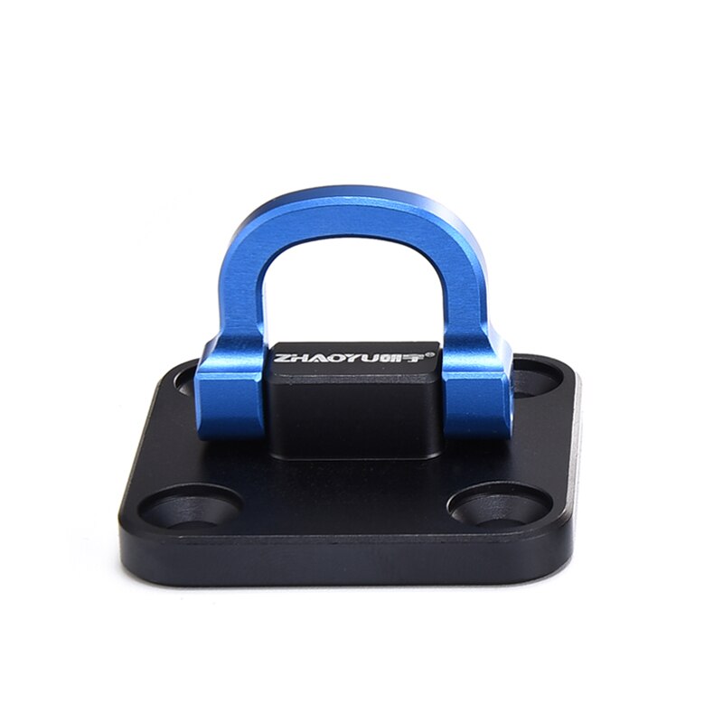Opvouwbare hengel, verloren haak, haak, multifunctioneel, veer, touw, haak, viskist, accessoires, schaar, stoel, visgerei: Blauw