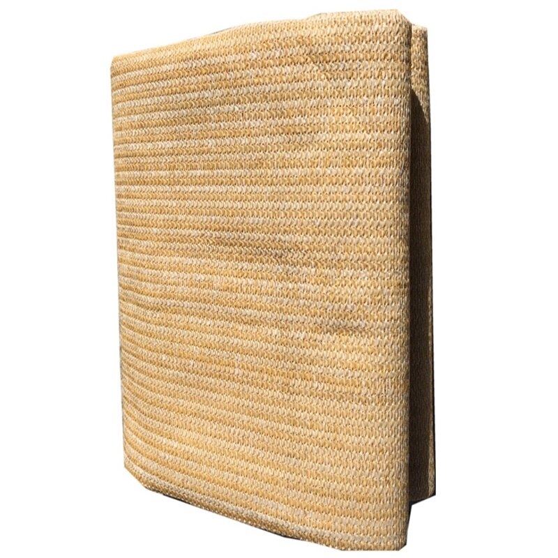 Golden Hemp Sun Shade Net 90% Shading Rate Sun Room Heat Insulation Sunscreen Net Balcony Plants Succulents Sun Shelter