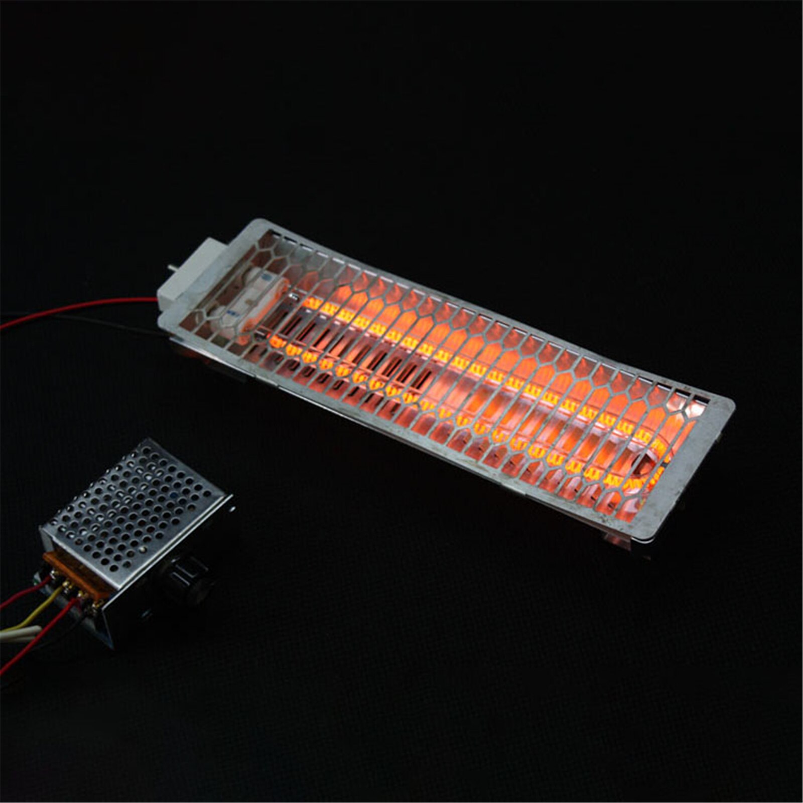 700W Ver-infrarood Carbon Fiber Heater Verf Kamer Oven Drogen Kanaal Elektrische Verwarming Lamp Buis