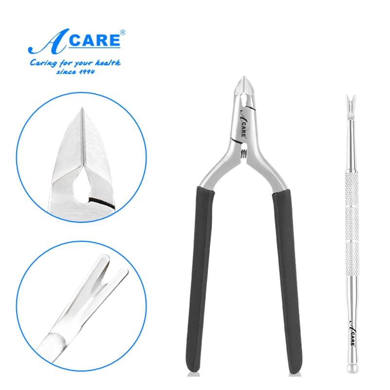 Juego de alicates para cutículas de acero inoxidable, producto para eliminar la piel muerta, tijeras, Kit de manicura, cuidado de los pies