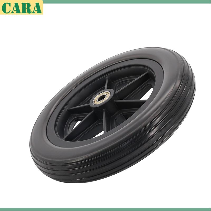 10 inch PU wheels suitable for replacing heavy-duty wheelchair wheels on scooters,