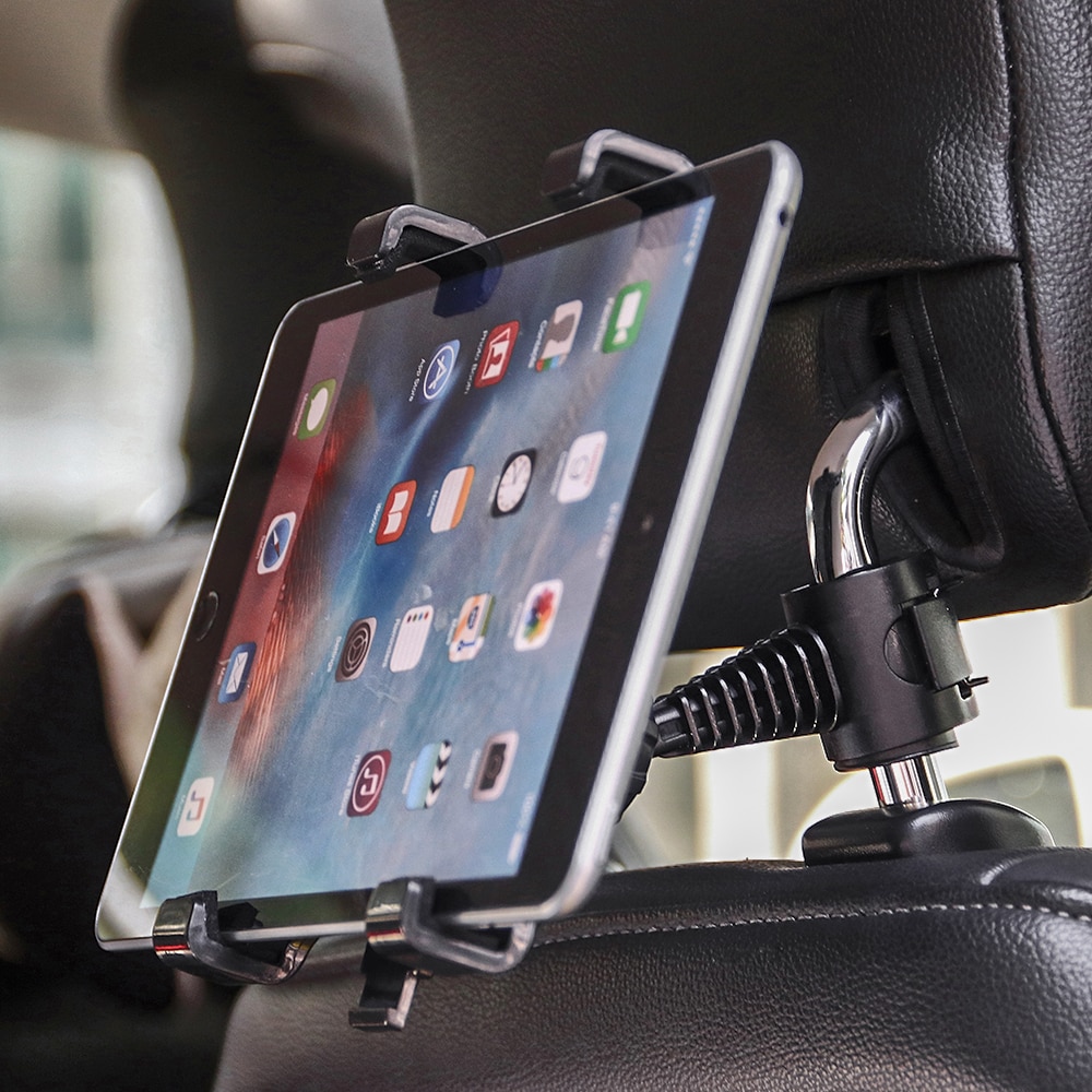 Verstelbare auto achterbank tablet houder hoofdsteun montage universele auto beugel standaard rek voor 7-11 inch ipad samsung tablet