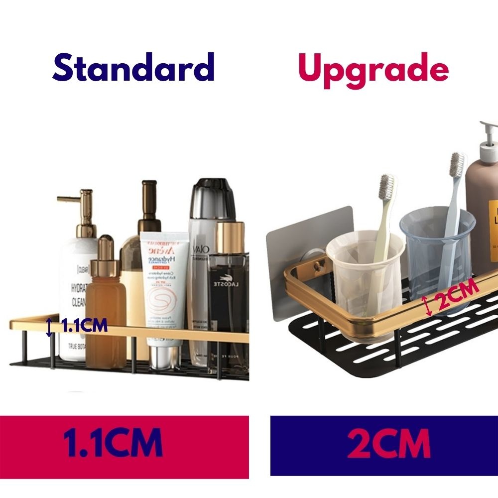 Bathroom Shelves No-drill Corner Shelf Shower Storage Rack Toilet Drain Rack Shampoo Holder Bathroom Accessories