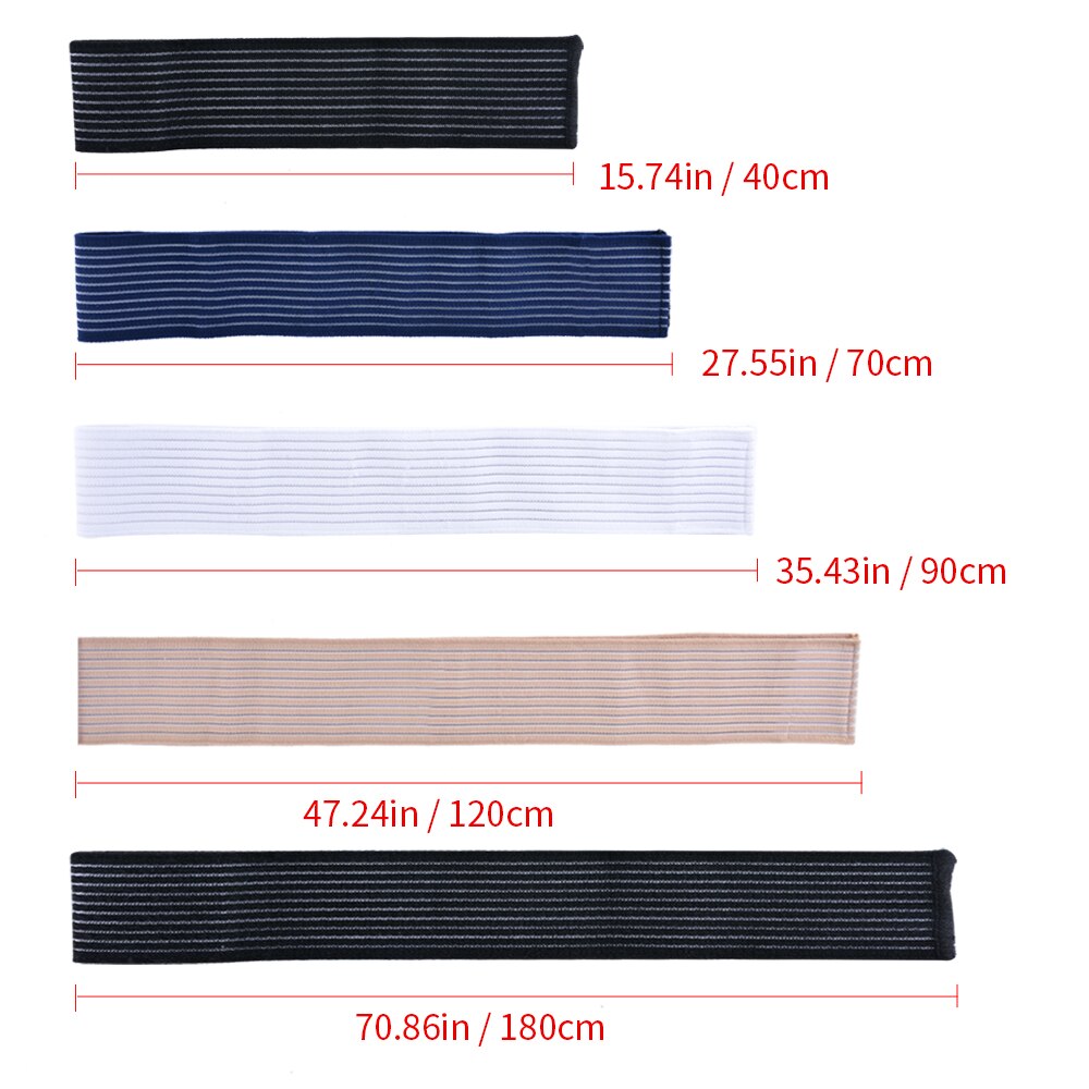 1 pezzo Elastico Sport Fasciatura Wristband mano Palestra Supporto Per Il polso brace Wrap Tennis Cotone Weat banda di Fitness Powerlifting 40-180 centimetri