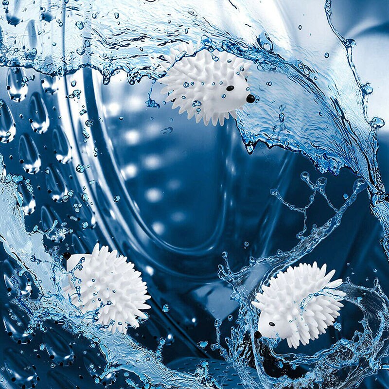 1/2Pcs Hair Lint Fluff Grabbing Laundry Balls for Washing Machine Reusable Wash Ball LAD