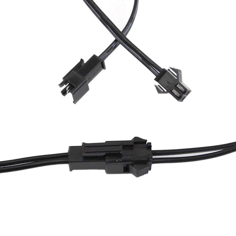 5M LED EL Light Neon Rope Car Dance Glow Light Strip + 3V/12V Controller USB Drive Car Decoration Light Car Styling Party Decor