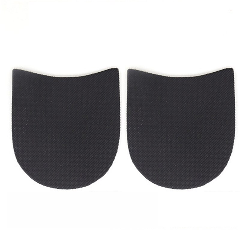 1 paire de semelles de chaussures en caoutchouc, demi-semelles de protection antidérapantes, semelles extérieures pour l&#39;avant-pied, réparations de chaussures: dark brown