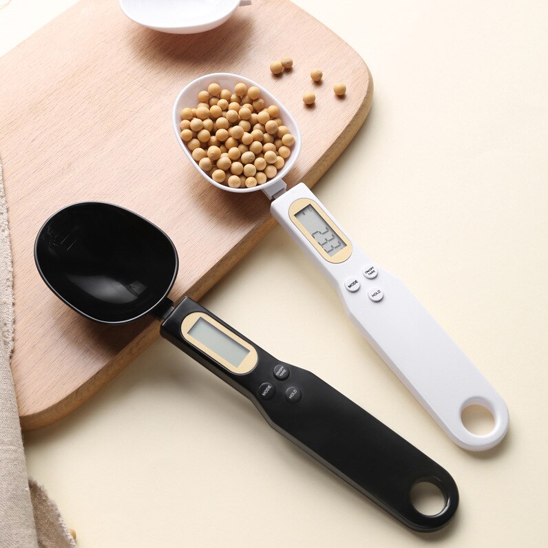 Electronic Kitchen Scale LCD Display Digital Accurate Weight Measuring Spoon Digital Spoon Scale Mini Plastic Kitchen Tool ZB820