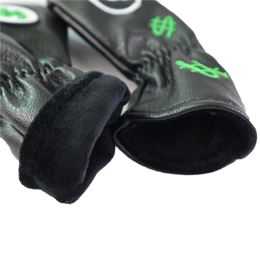 10 paczek czarny golf żelazny pokrowiec na główkę ochraniacz z trwałej skóry pu Klub Headcover zestaw akcesoriów